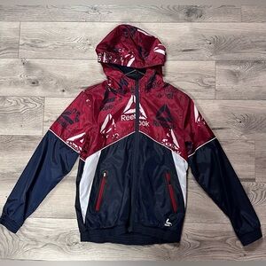 Reebok Navy and Red Jacket